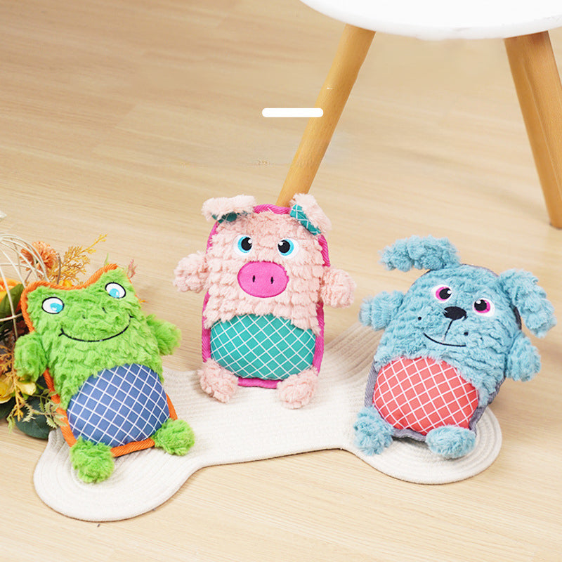 KFX-0580797 Sound-Resistant Stuffed Toys for Puppies - Durable Chew Toys for Healthy Teeth