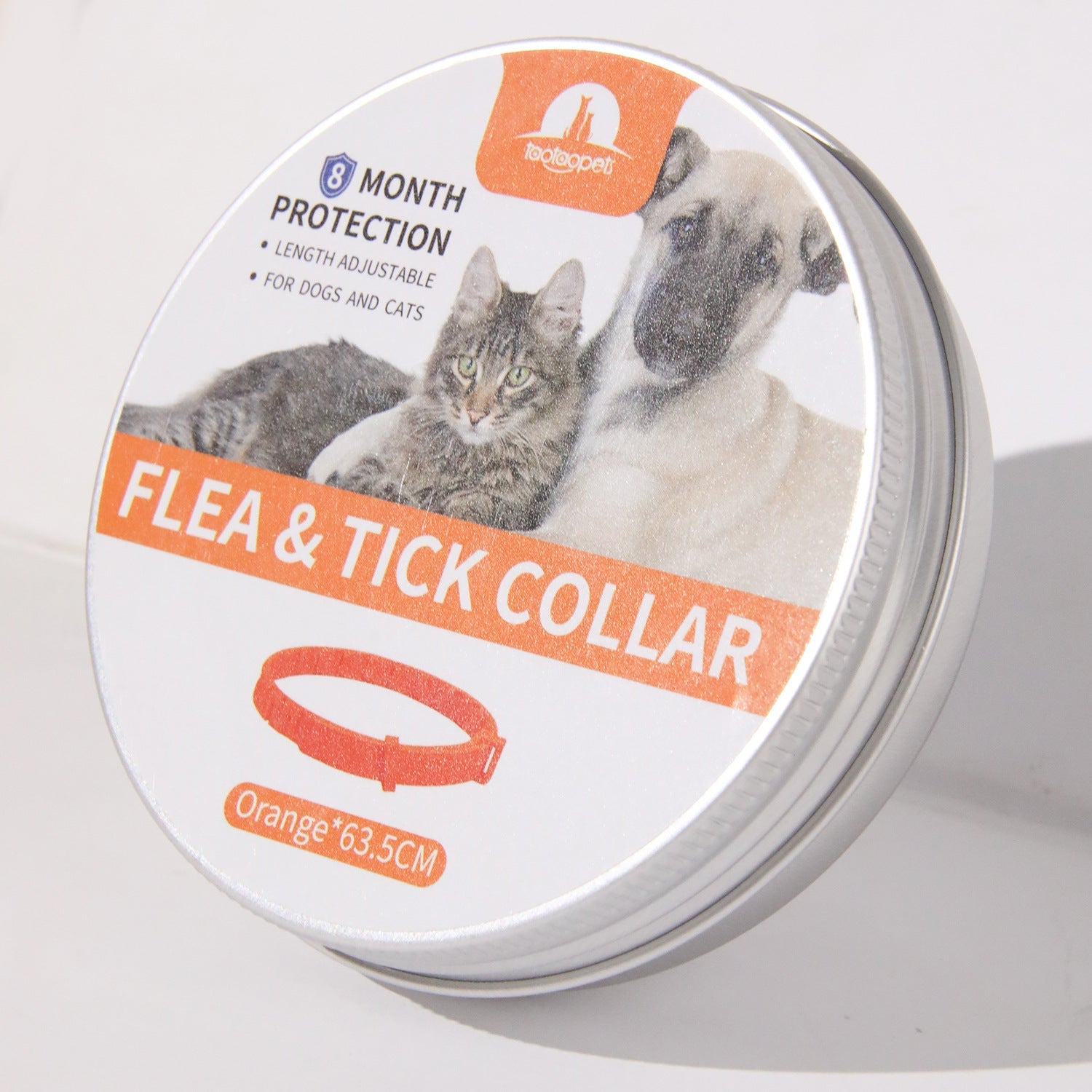 KFX-0585149 Adjustable Anti-Bite Collar for Dogs and Cats - Monochrome PVC Design, Available in Four Colors
