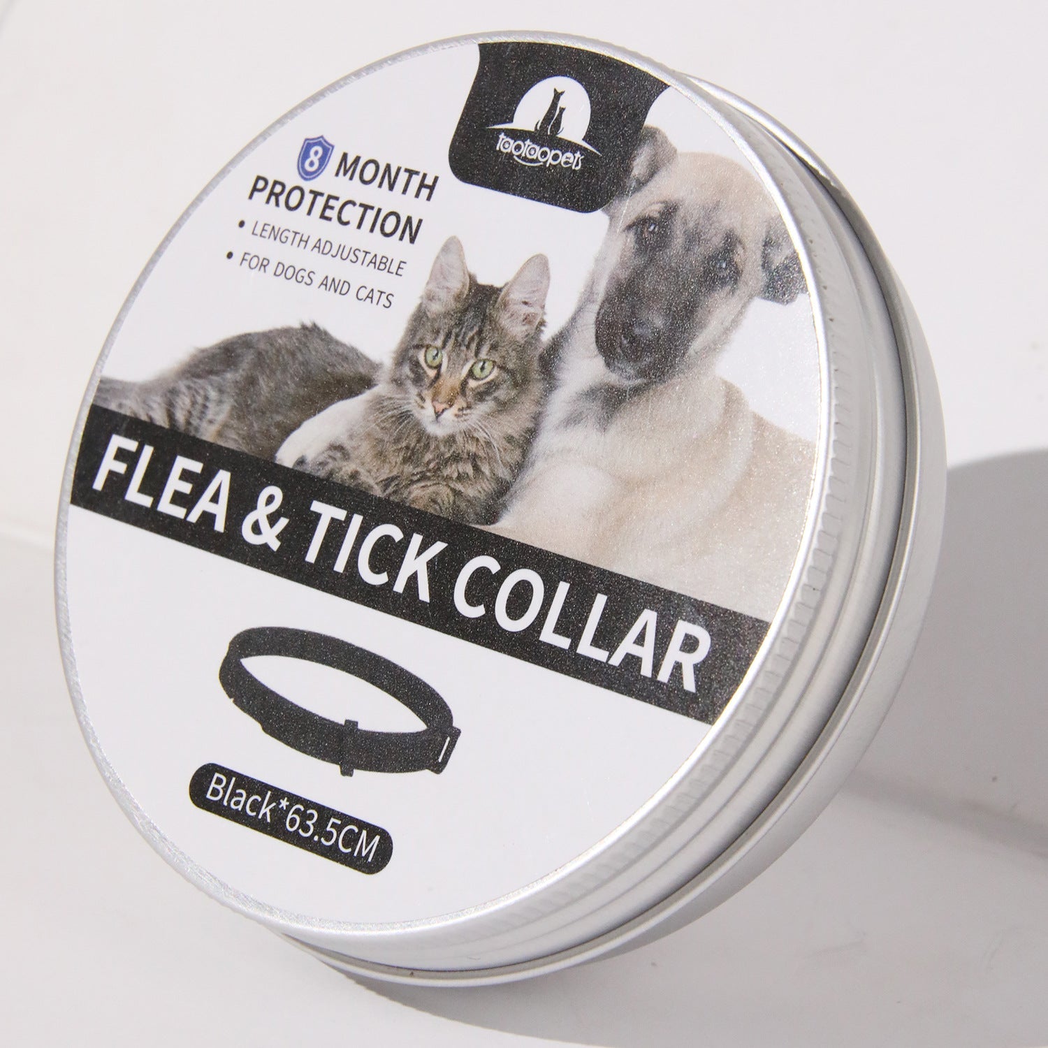 KFX-0585149 Adjustable Anti-Bite Collar for Dogs and Cats - Monochrome PVC Design, Available in Four Colors