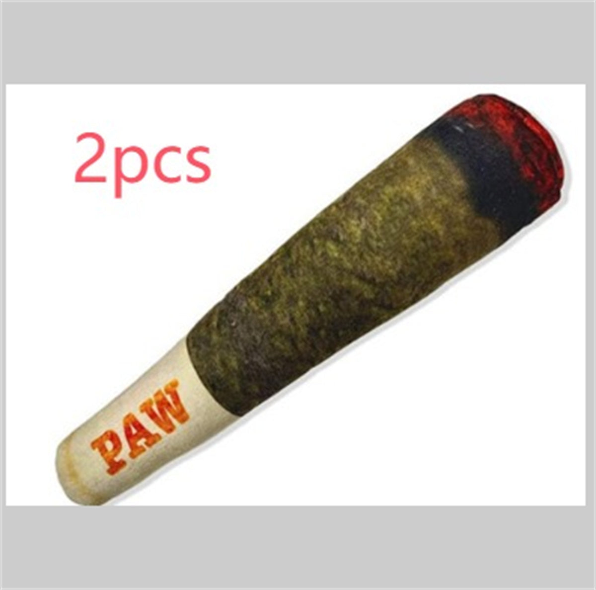KFX-0585917 Plush Dog Toy with Sound - Fun Prank Cigarette Design for Playtime