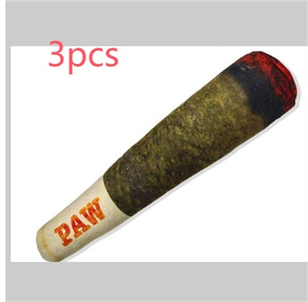 KFX-0585917 Plush Dog Toy with Sound - Fun Prank Cigarette Design for Playtime