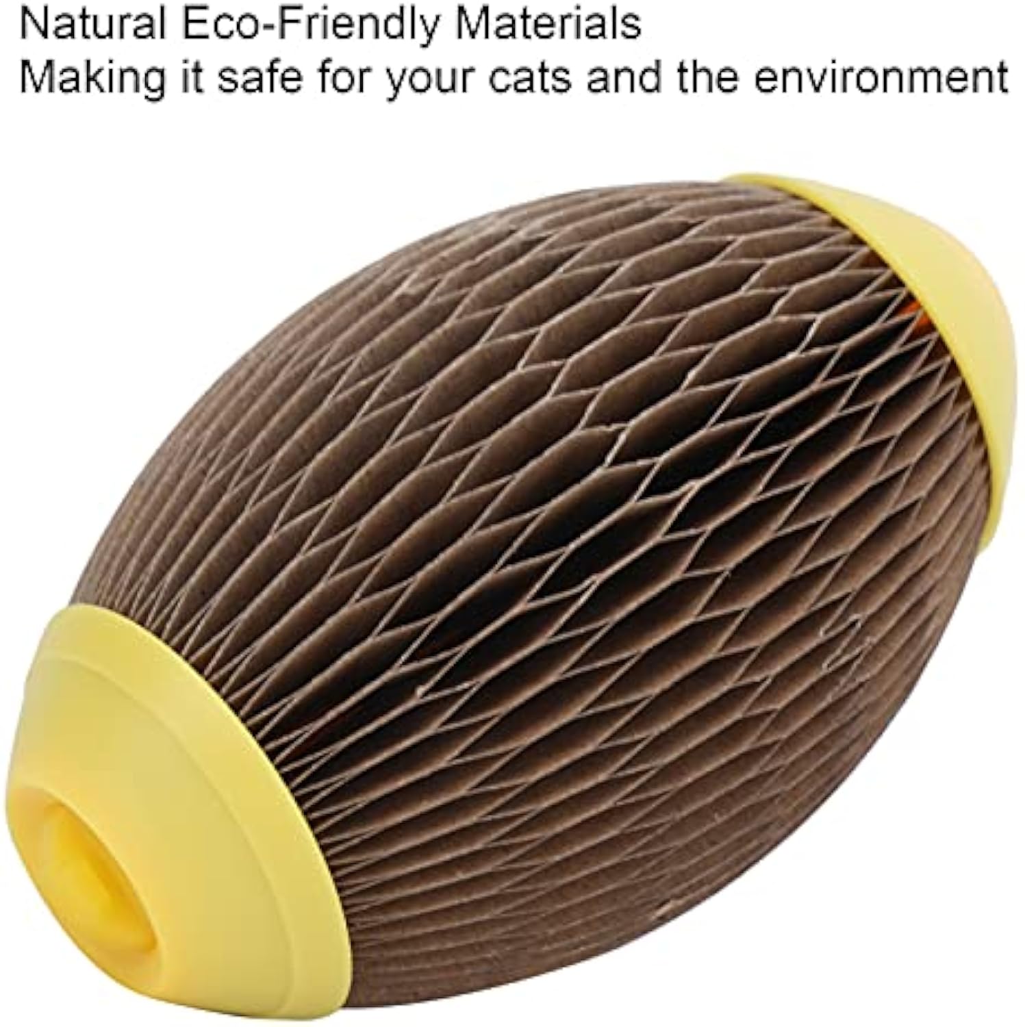 KFX-0586557 Eco-Friendly Catnip Football Toy for Active Play and Healthy Scratching