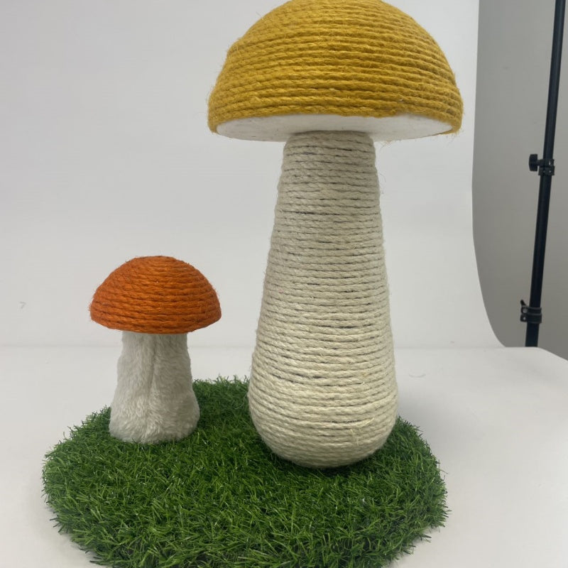 KFX-0588349 Cat Climb Pillars with Unique Mushroom Design for Interactive Play and Vertical Exploration
