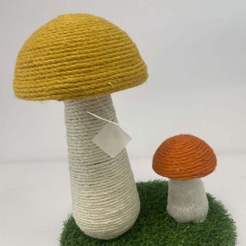 KFX-0588349 Cat Climb Pillars with Unique Mushroom Design for Interactive Play and Vertical Exploration