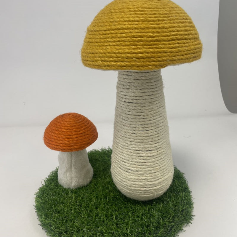 KFX-0588349 Cat Climb Pillars with Unique Mushroom Design for Interactive Play and Vertical Exploration