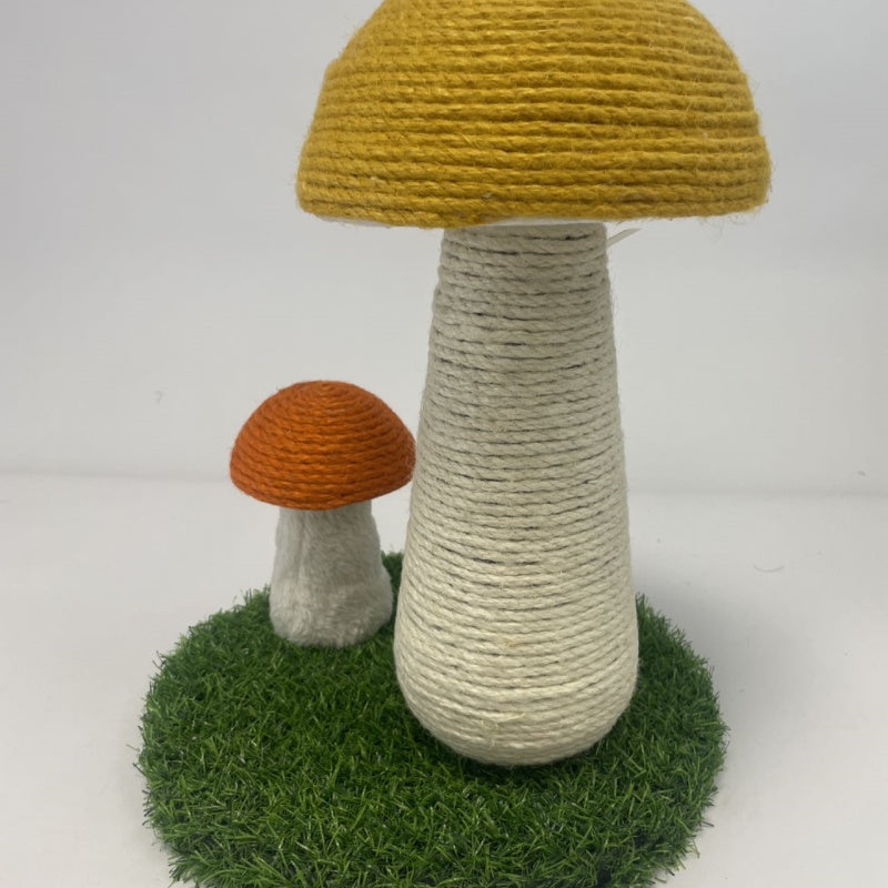 KFX-0588349 Cat Climb Pillars with Unique Mushroom Design for Interactive Play and Vertical Exploration