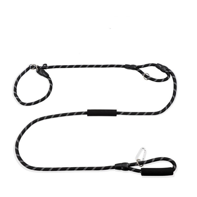 KFX-0588861 Durable Nylon Dog Traction Rope with Shock Absorption Design and Adjustable Handheld Options