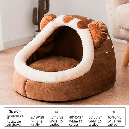 KFX-0589117 Cozy Removable and Washable Kennel for Small Dogs in Various Designs