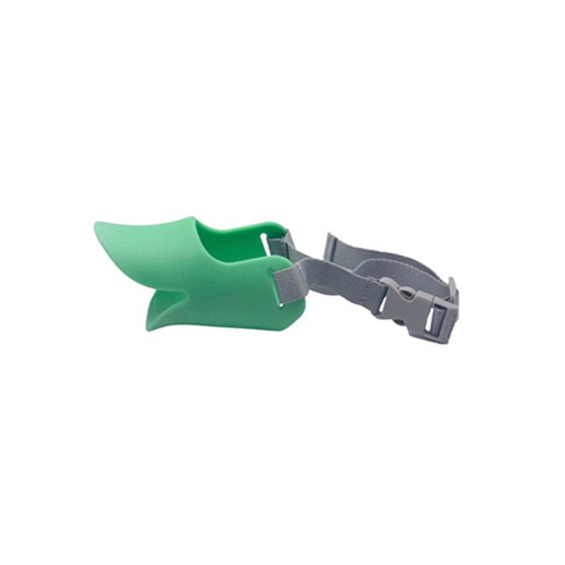 KFX-0590909 Dog Duckbilled Silicone Mouth Cover for Small to Medium Pets - Available in Multiple Colors