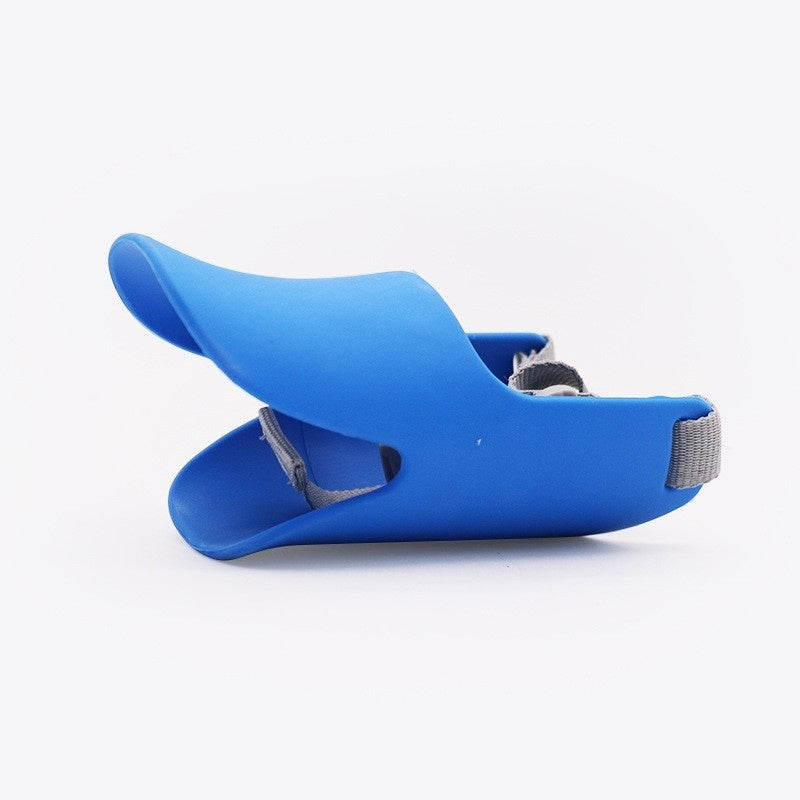 KFX-0590909 Dog Duckbilled Silicone Mouth Cover for Small to Medium Pets - Available in Multiple Colors