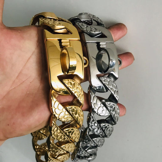 KFX-0592829 Stainless Steel P Chain Dog Chain in Multiple Sizes for Pet Safety and Durability