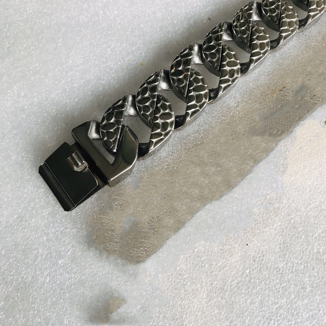 KFX-0592829 Stainless Steel P Chain Dog Chain in Multiple Sizes for Pet Safety and Durability