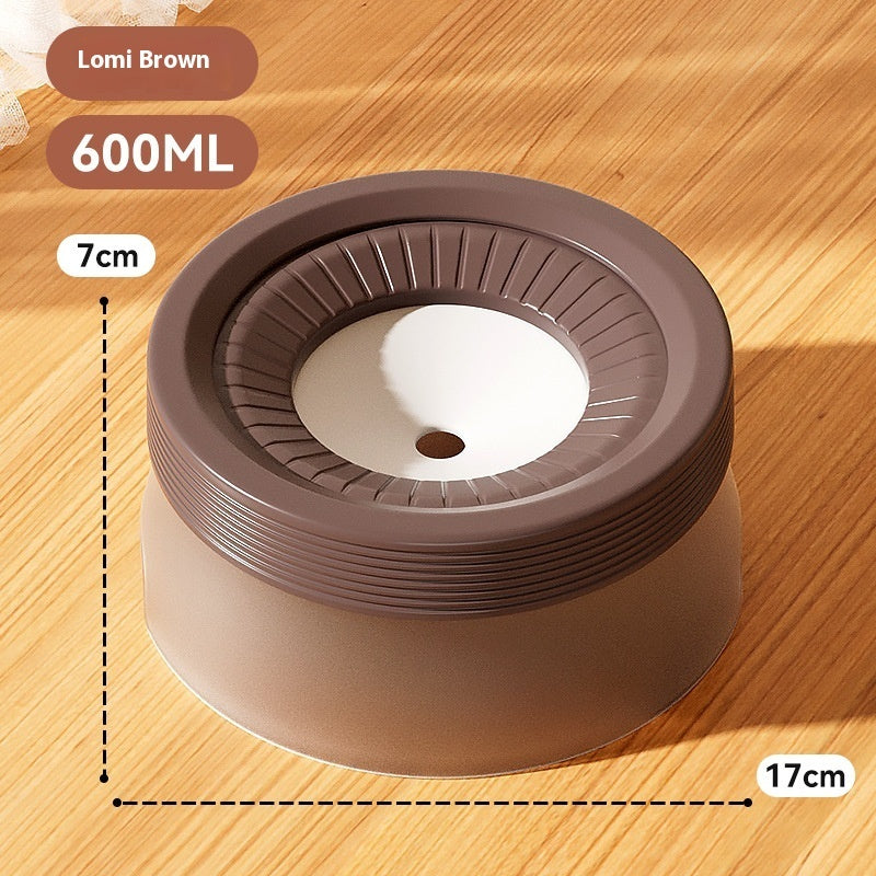 KFX-0596797 Pet Suspension Bowl for Medium and Small Dogs and Cats - Water Bowl, 600ml & 1200ml Sizes, PP Silicone