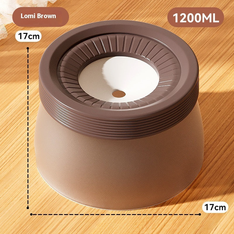 KFX-0596797 Pet Suspension Bowl for Medium and Small Dogs and Cats - Water Bowl, 600ml & 1200ml Sizes, PP Silicone