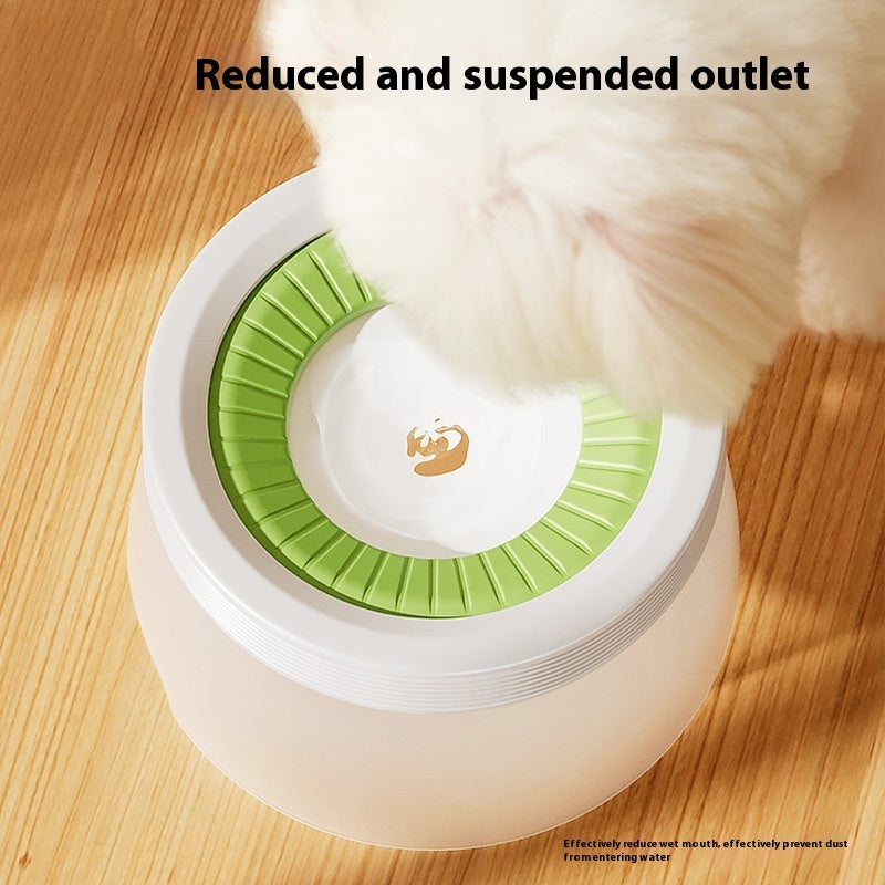 KFX-0596797 Pet Suspension Bowl for Medium and Small Dogs and Cats - Water Bowl, 600ml & 1200ml Sizes, PP Silicone