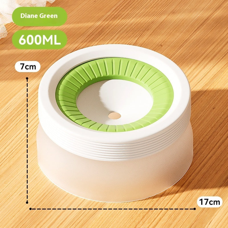 KFX-0596797 Pet Suspension Bowl for Medium and Small Dogs and Cats - Water Bowl, 600ml & 1200ml Sizes, PP Silicone