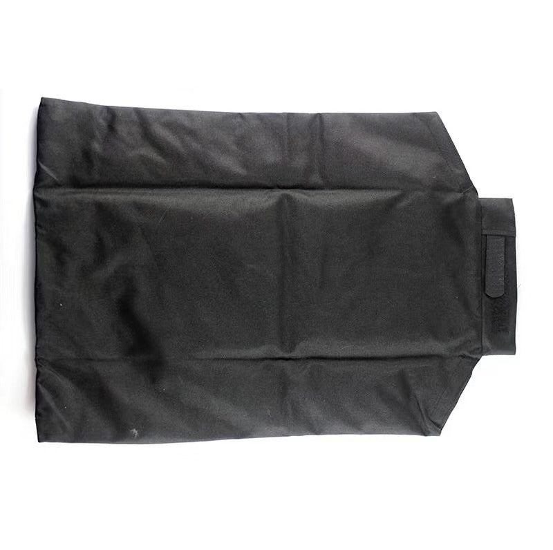 KFX-0597053 Foldable Cat Carrier Pouch for Nail Trimming - Soft Green & Black Tote Bag Design, Ideal for Adult Cats and Puppies