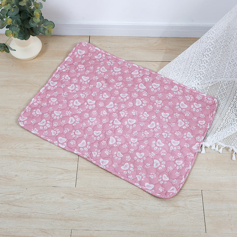 KFX-0602429 Reusable Washable Pet Urine Pad, Waterproof Non-Slip Cat and Dog Training Mat, Absorbent & Machine Washable