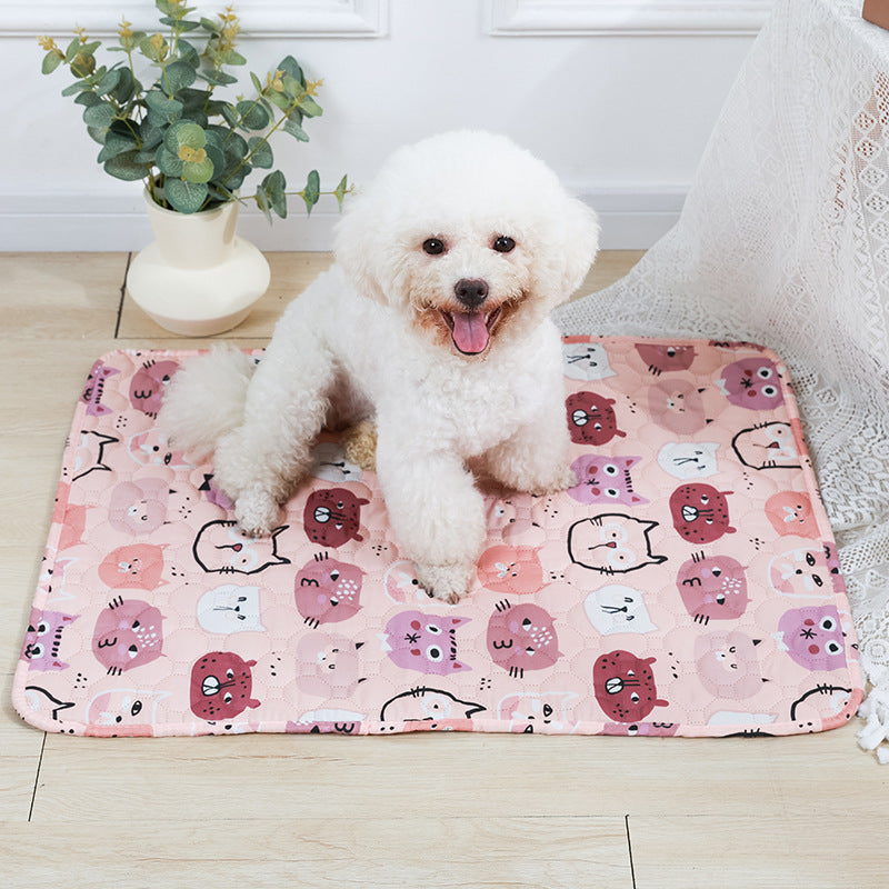 KFX-0602429 Reusable Washable Pet Urine Pad, Waterproof Non-Slip Cat and Dog Training Mat, Absorbent & Machine Washable