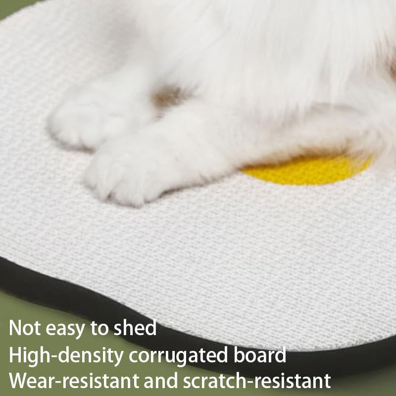 KFX-0603837 Durable Wall-Mounted Cat Scratching Board - Scratch Resistant Furniture Protector