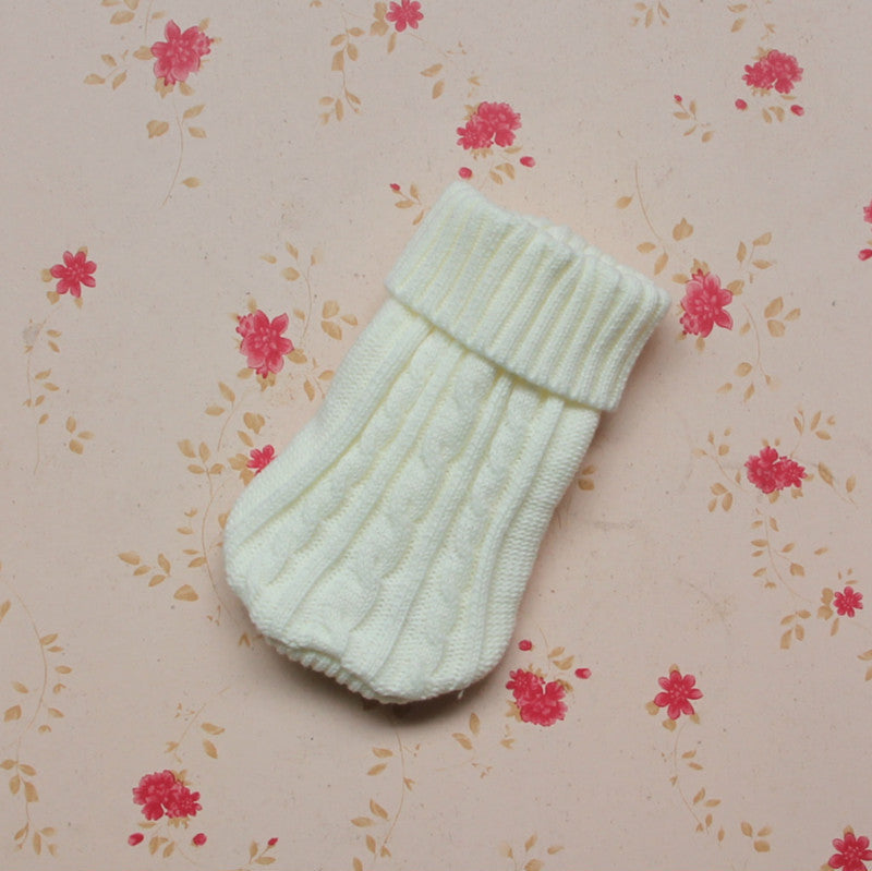 KFX-0604349 Cozy Knitted Dog Sweater for Small Breeds - Warm Autumn/Winter Design