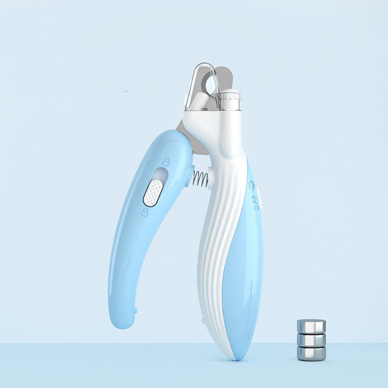 KFX-0610109 Professional Pet Nail Clippers with LED Light for Safe Trimming of Small and Medium Pets