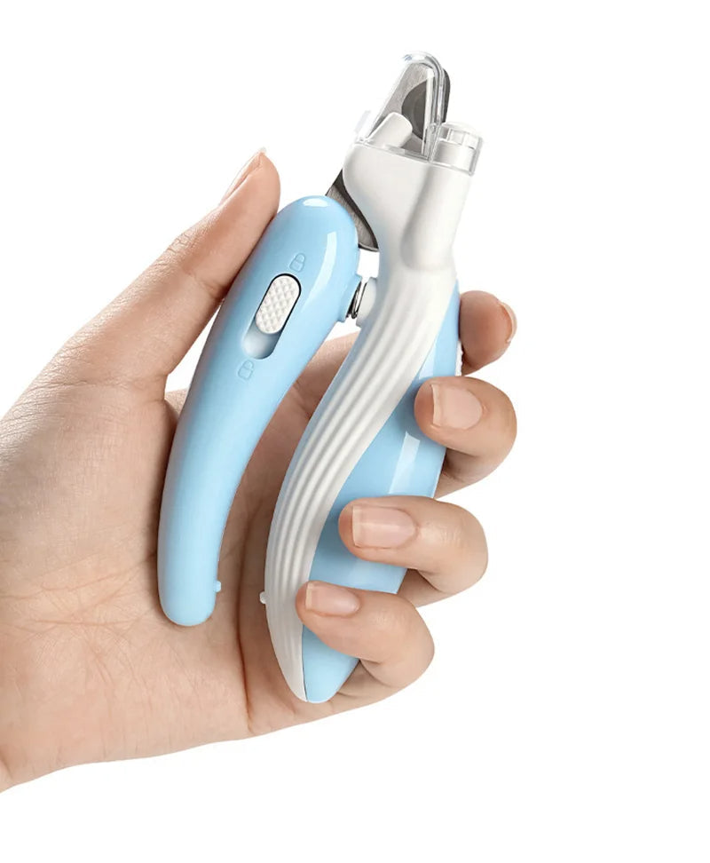 KFX-0610109 Professional Pet Nail Clippers with LED Light for Safe Trimming of Small and Medium Pets
