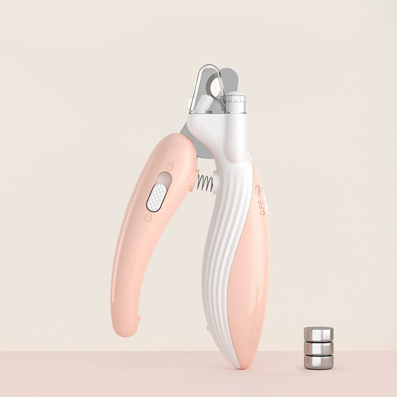KFX-0610109 Professional Pet Nail Clippers with LED Light for Safe Trimming of Small and Medium Pets
