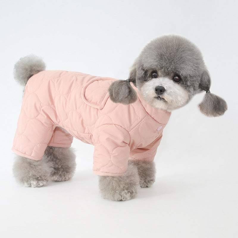 KFX-0616509 Warm Winter Cotton-Padded Dog Clothes for All Breeds