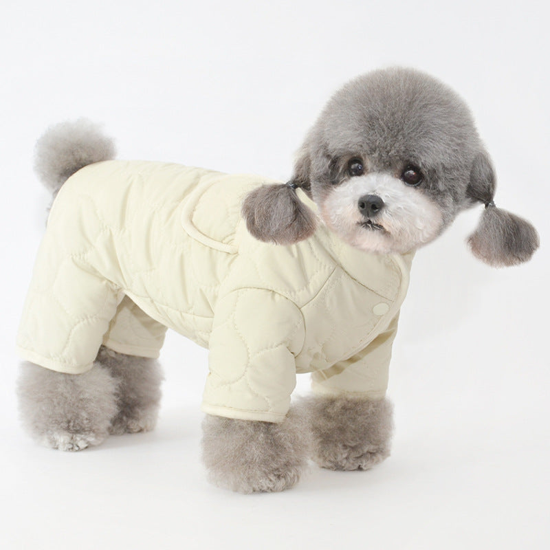 KFX-0616509 Warm Winter Cotton-Padded Dog Clothes for All Breeds