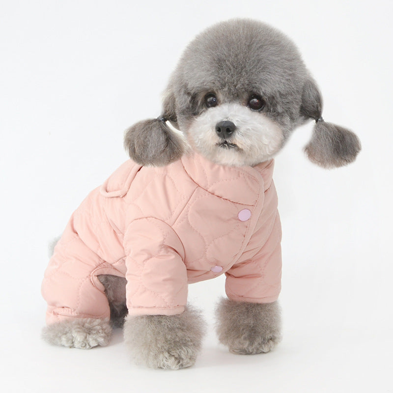 KFX-0616509 Warm Winter Cotton-Padded Dog Clothes for All Breeds