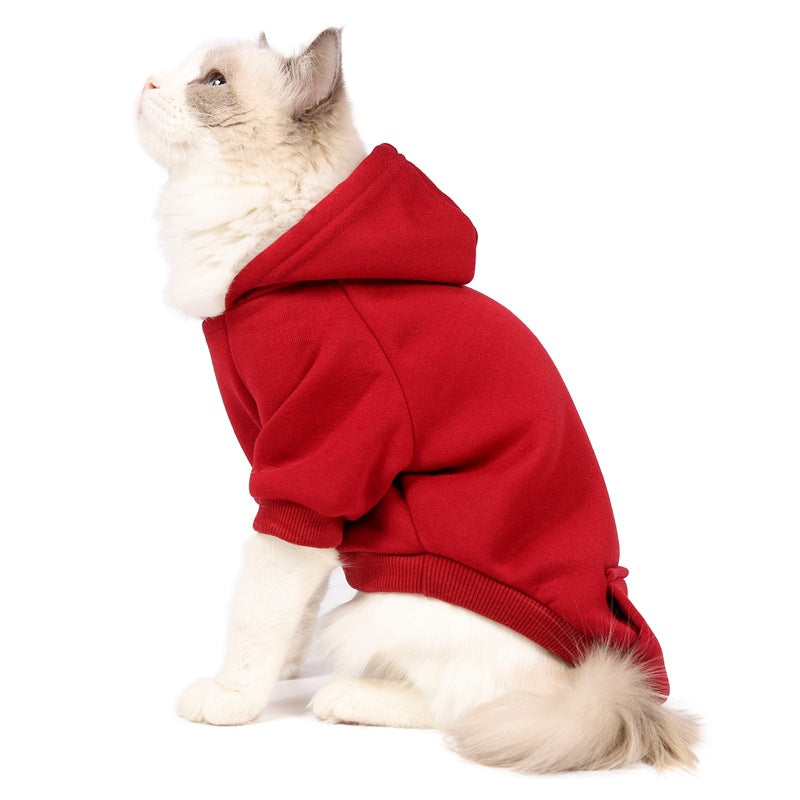 KFX-0617149 Fleece Sweater Caps for Small and Medium Dogs - Various Colors and Sizes Available