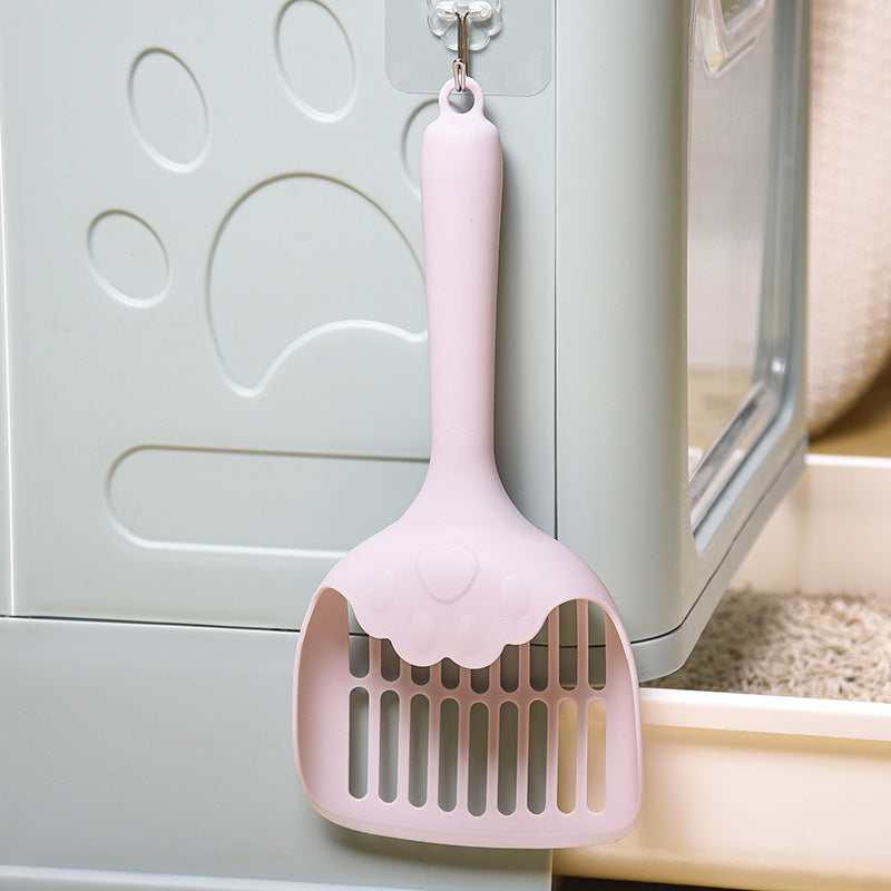 KFX-0618045 Large Hole Cat Litter Scoop with Delivery Hook – Multiple Colors Available