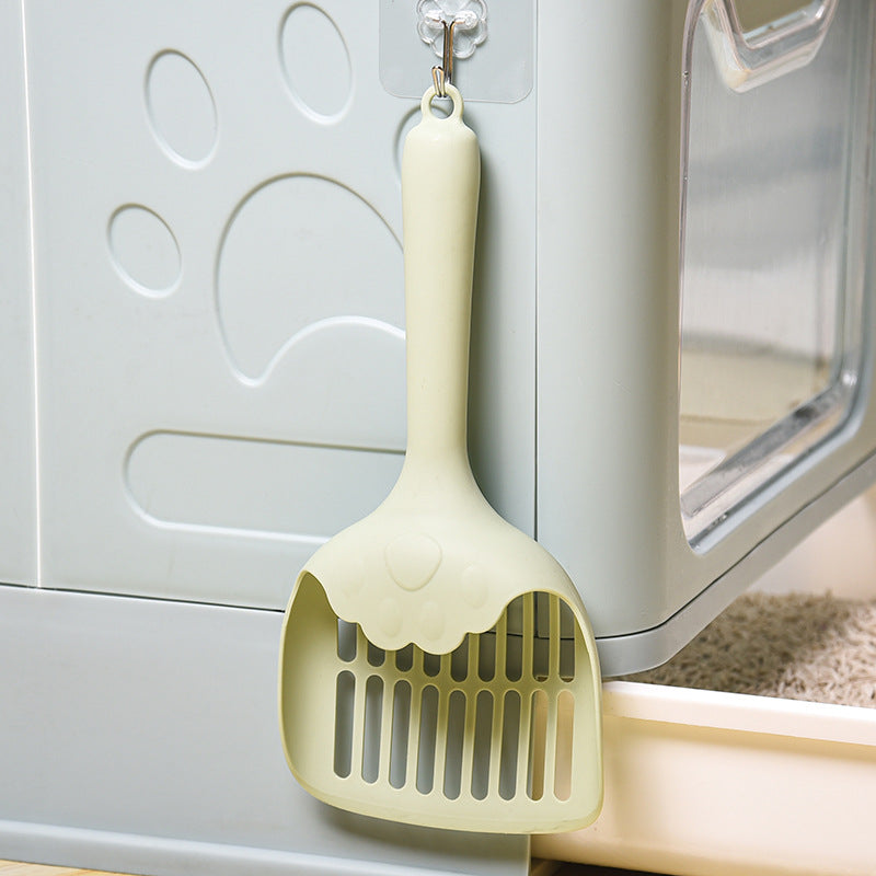 KFX-0618045 Large Hole Cat Litter Scoop with Delivery Hook – Multiple Colors Available
