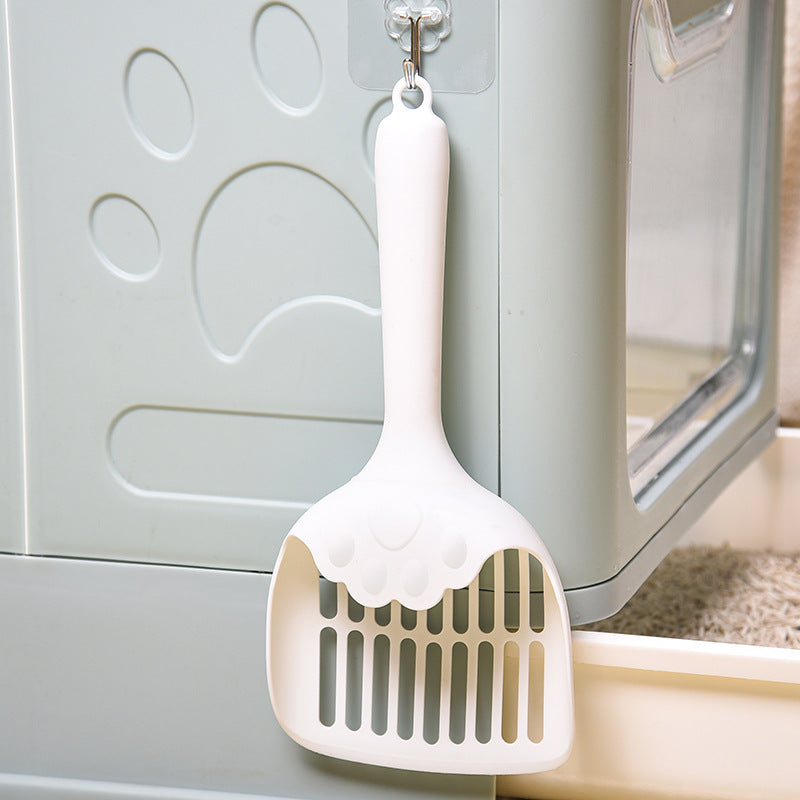 KFX-0618045 Large Hole Cat Litter Scoop with Delivery Hook – Multiple Colors Available