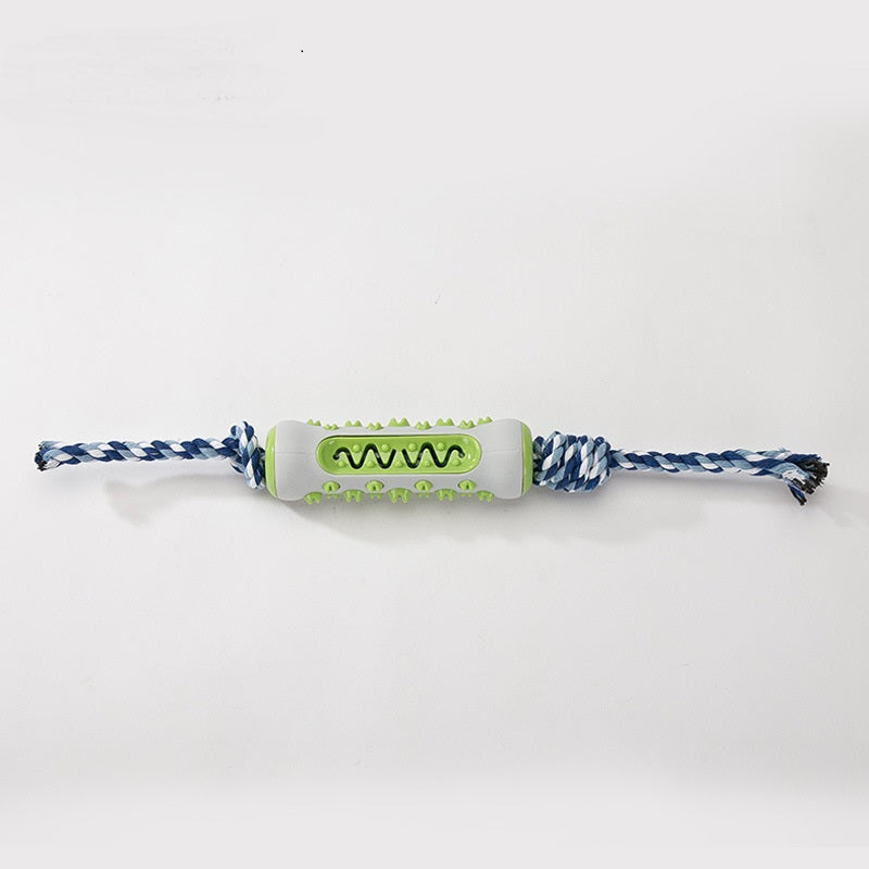 KFX-0618685 Durable Biting Rope Toy with Ball for Small and Large Dogs, TPR Material
