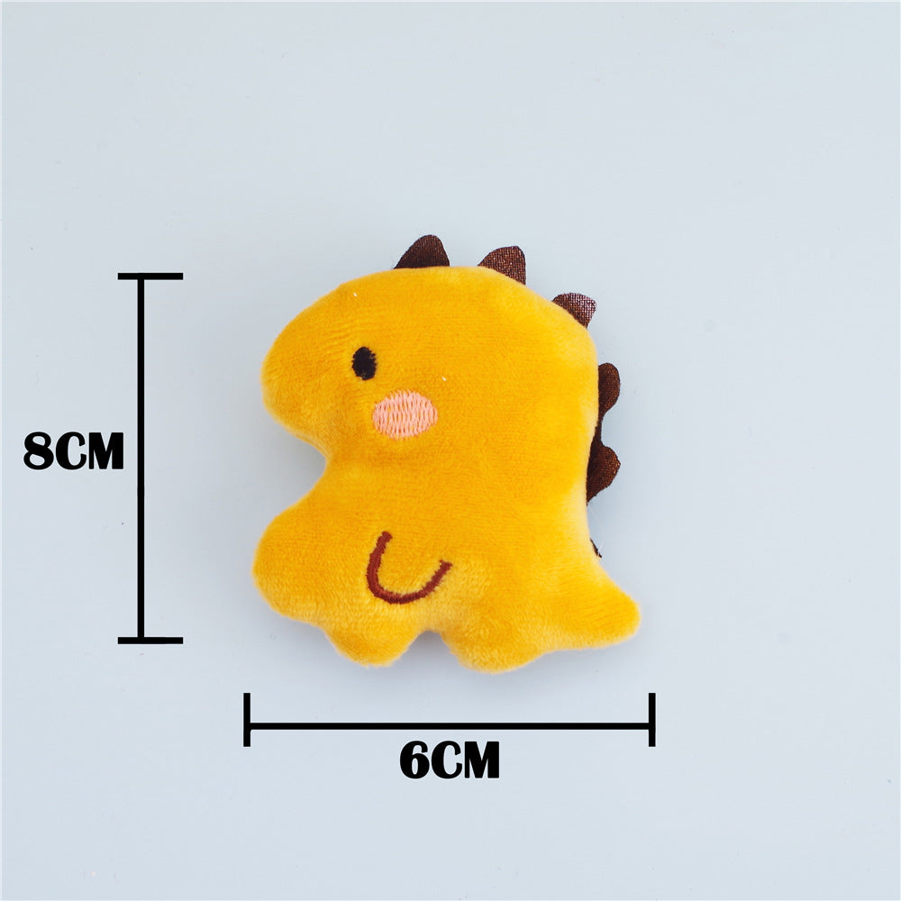 KFX-0619453 Interactive Catnip Dinosaur Plush Toy for Engaging Feline Playtime