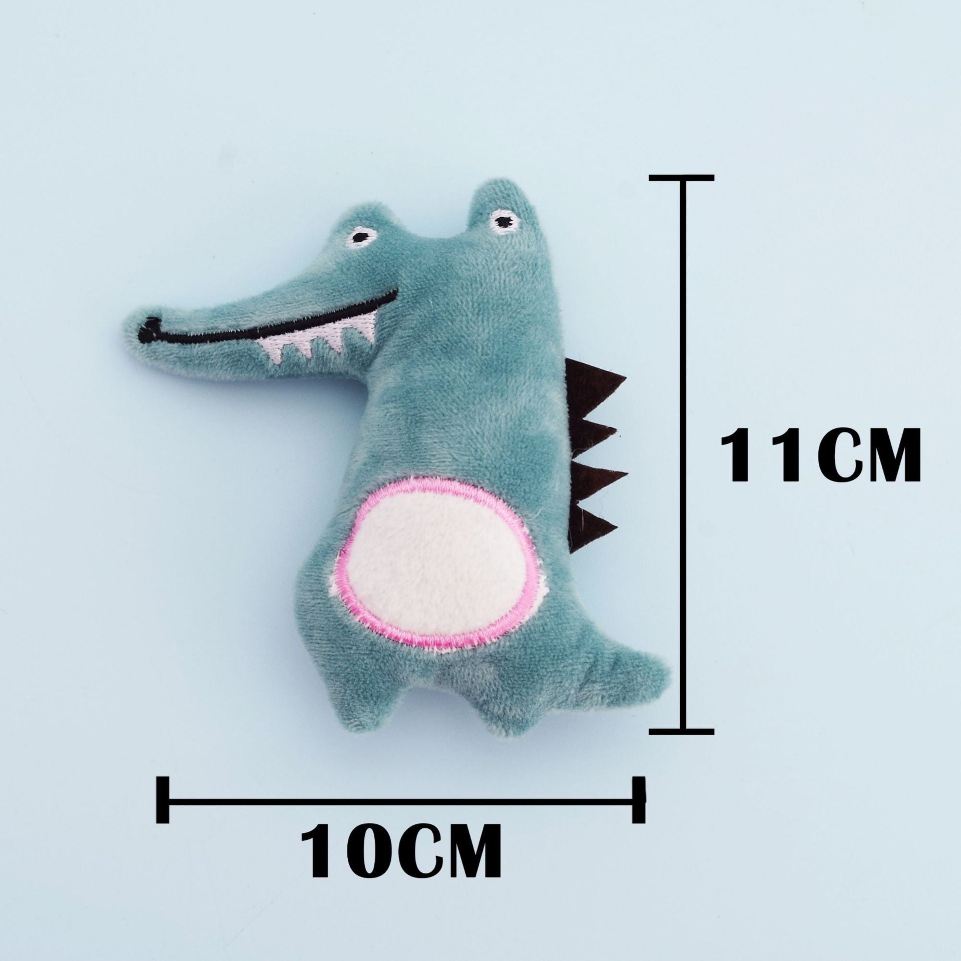 KFX-0619453 Interactive Catnip Dinosaur Plush Toy for Engaging Feline Playtime