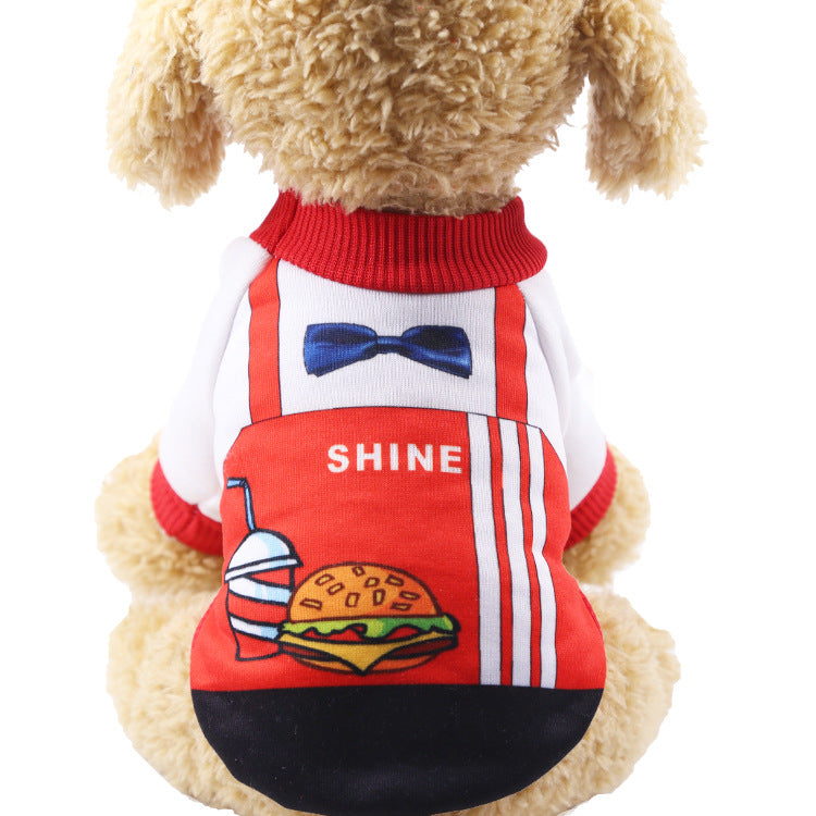 KFX-0622013 Funny Halloween Pet Costume with Adjustable Hat and Cape - Soft Cotton Sweater Design