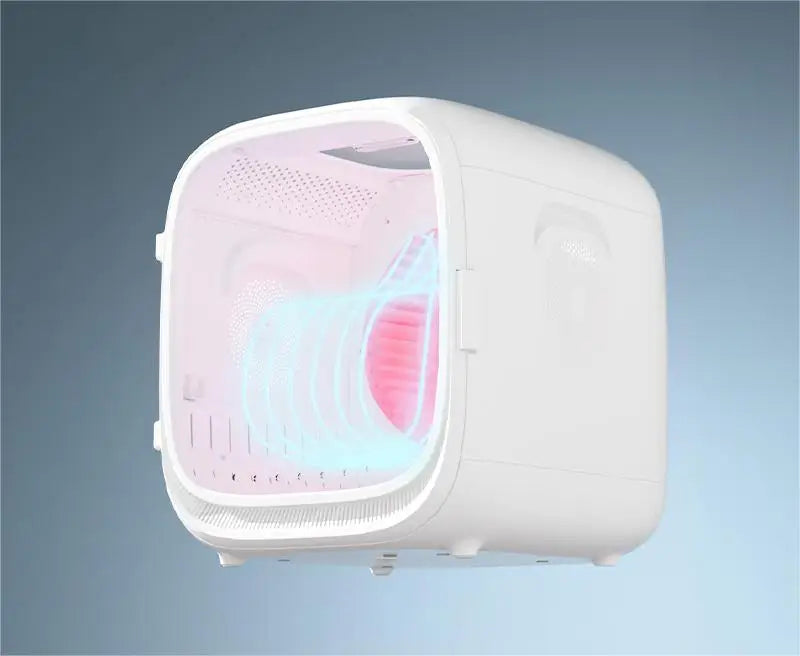 KFX-062291 Automatic Pet Hair Dryer Box with Voice Control and Temperature Settings for Cats and Small Dogs