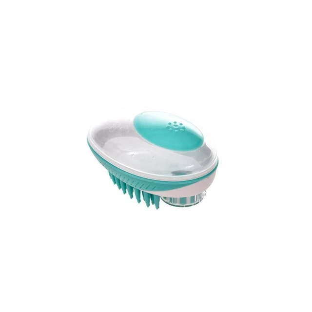 KFX-0625469 Pet Bath Massage Comb for Dogs and Cats - Dual Function ABS Brush with Soft Bristles
