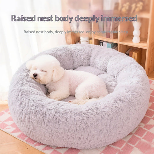 KFX-0627645 Warm Suede Dog Sleeping Kennel in Multiple Colors and Sizes