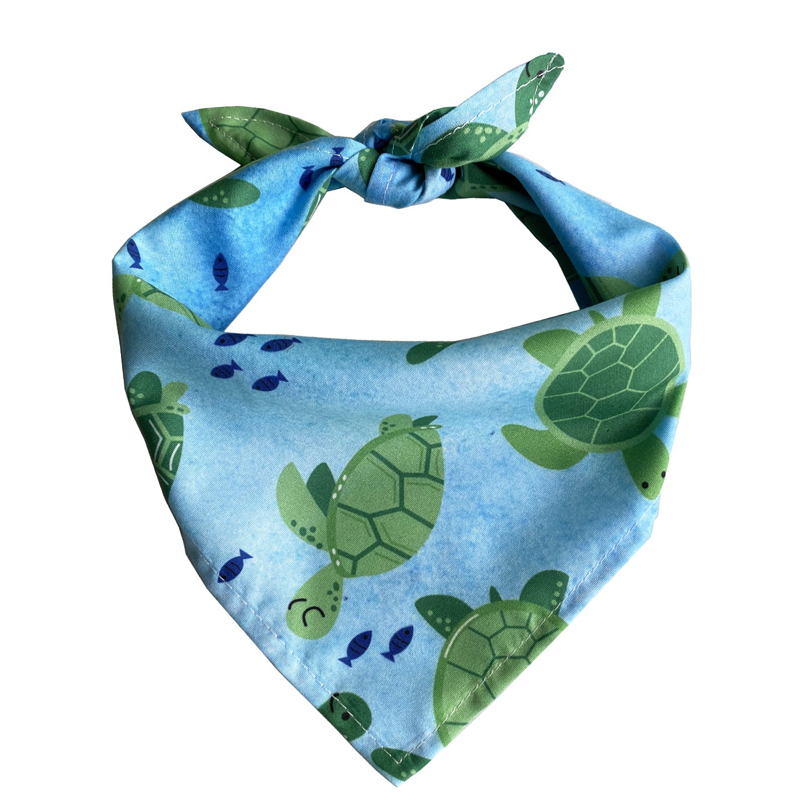 KFX-0630973 Triangle Towel for Dogs and Cats - Single Layer, Various Patterns, Suitable for Pets with Neck Size 20-46CM