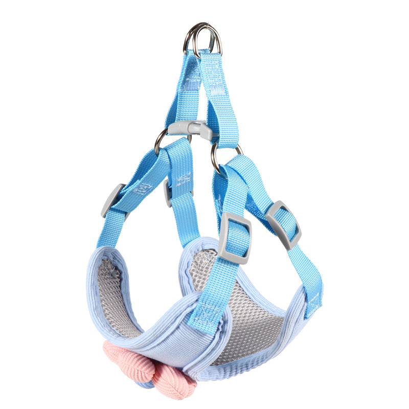 KFX-0640573 Breathable Mesh Dog Vest Harness with Quick Release Buckle for Small, Medium, and Large Dogs