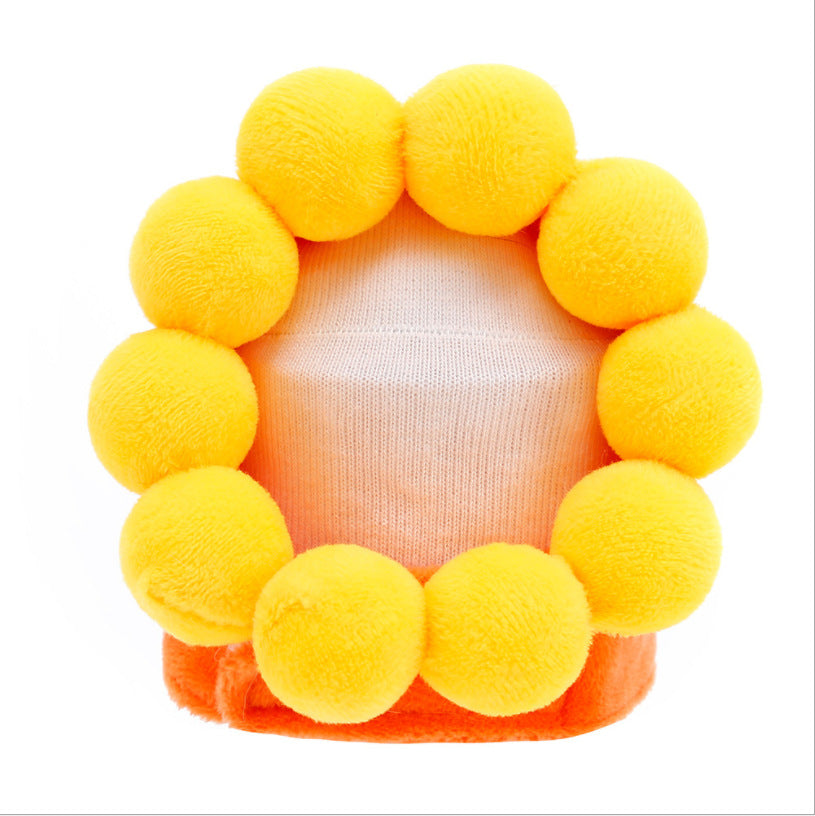 KFX-0649661 Cartoon Pet Headgear for Dogs and Cats - Fun Cross-Dressing Hats in Various Styles
