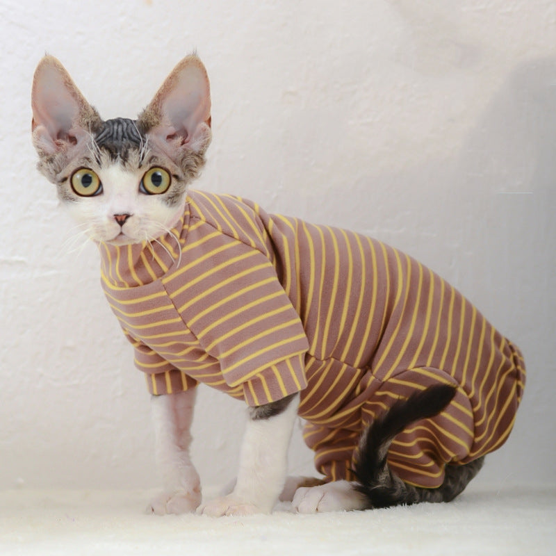 KFX-0649917 Derong Cotton Four-Legged Dog Sweater with Tummy Protection in Multiple Colors