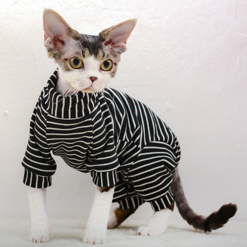 KFX-0649917 Derong Cotton Four-Legged Dog Sweater with Tummy Protection in Multiple Colors