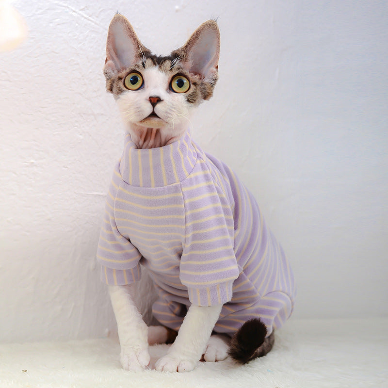 KFX-0649917 Derong Cotton Four-Legged Dog Sweater with Tummy Protection in Multiple Colors