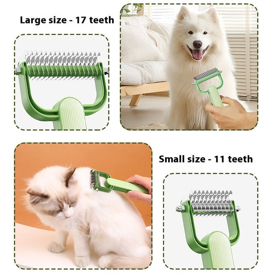 KFX-0656189 Pet Hair Knot Remover Comb in Multiple Sizes and Colors