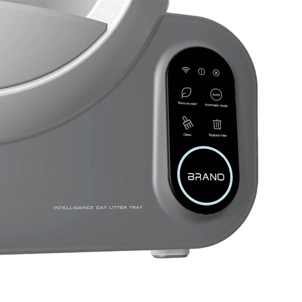 KFX-065619 Automatic Cat Litter Box with 70L Capacity, Easy Cleaning and Smart Monitoring Features
